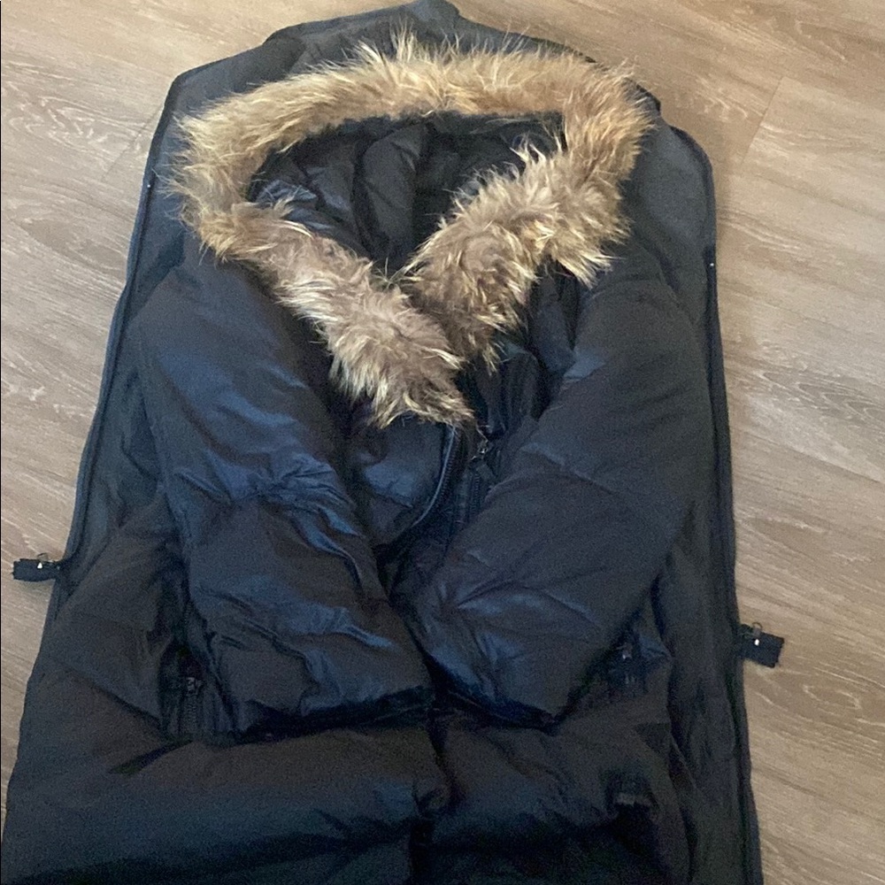 RUDSAK Black Jacket with Logo Detail